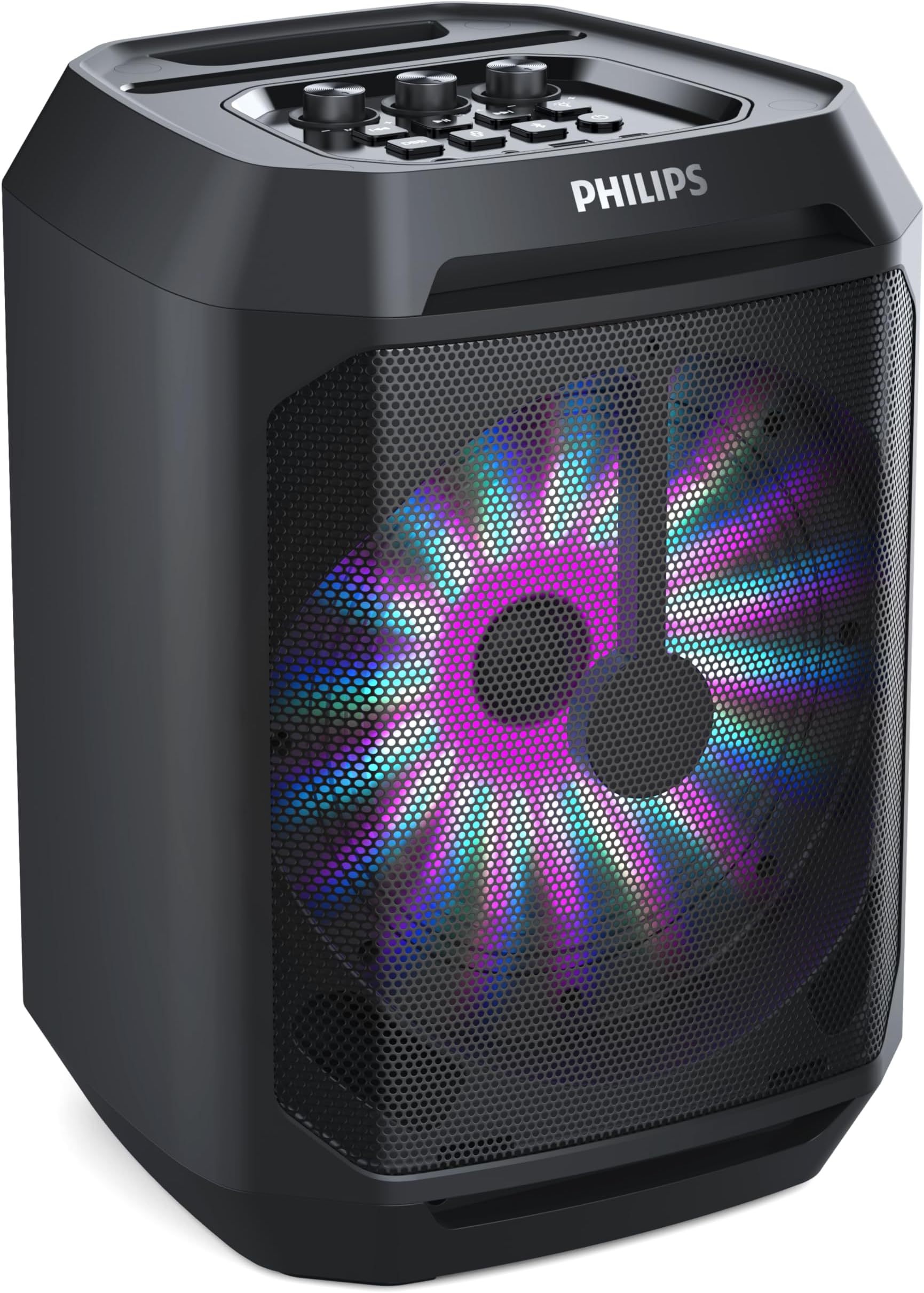 iLive Altavoz Bluetooth portátil con LED