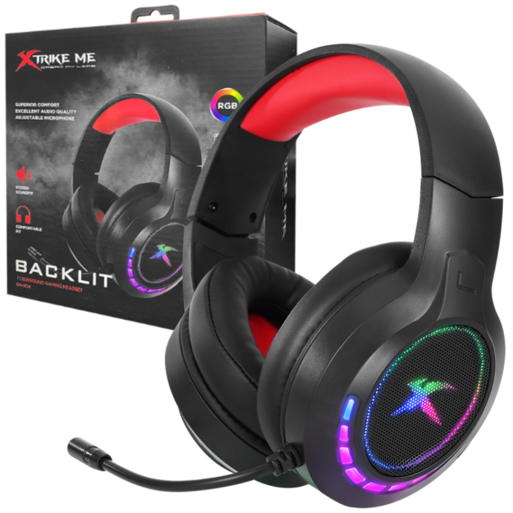 XTRIKE ME Headset Gaming Virtual 7.1