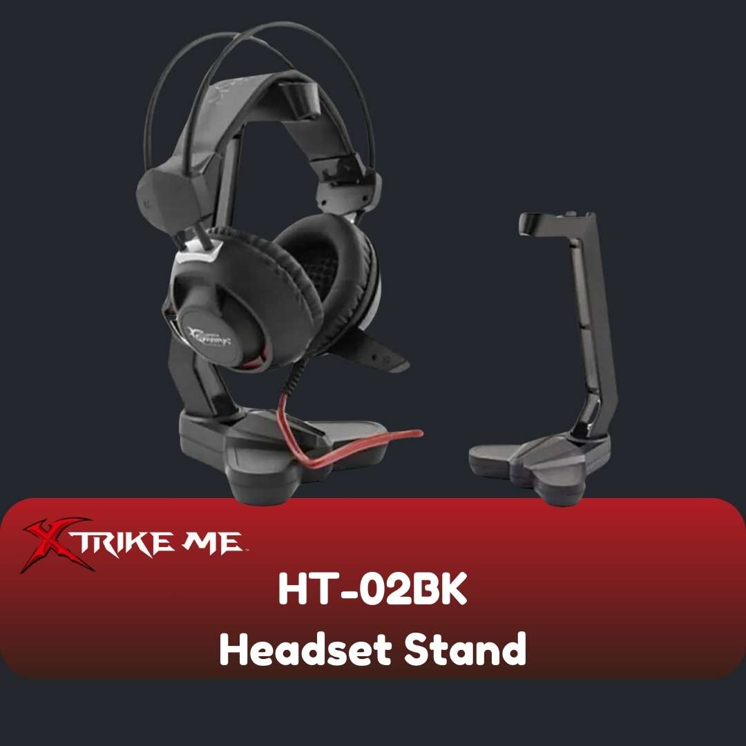Xtrike Me HT02BK Soporte Auriculares en República Dominicana