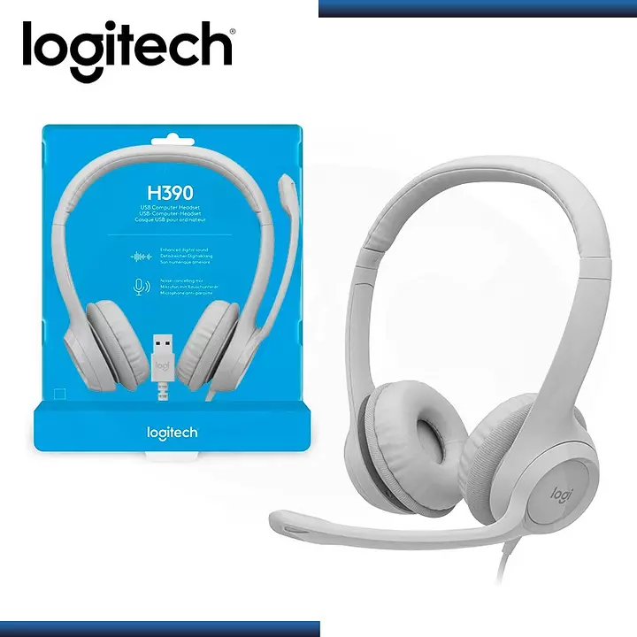 Logitech H390 Auricular USB con Micrófono