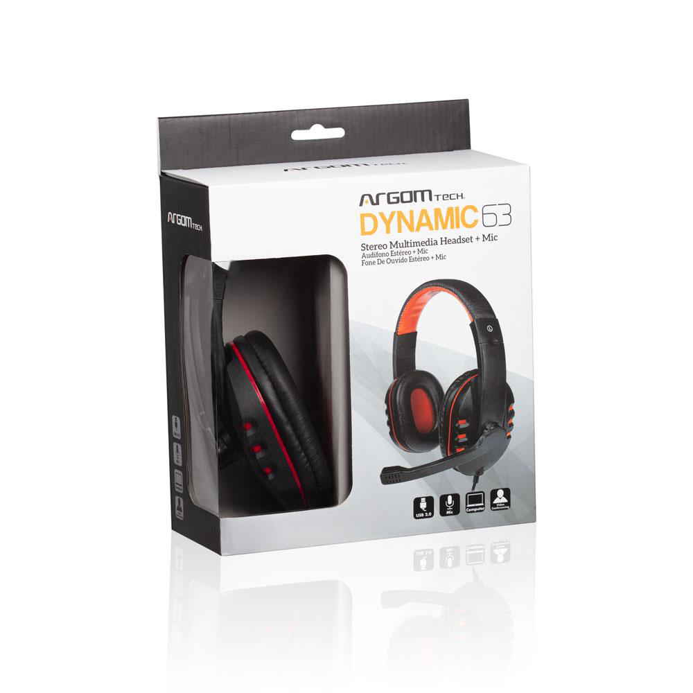 Argom Dynamic 63 Audífono USB con Micrófono en República Dominicana