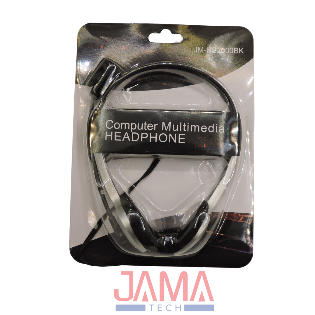 Jamatech Audífono USB con Micrófono Negro en República Dominicana