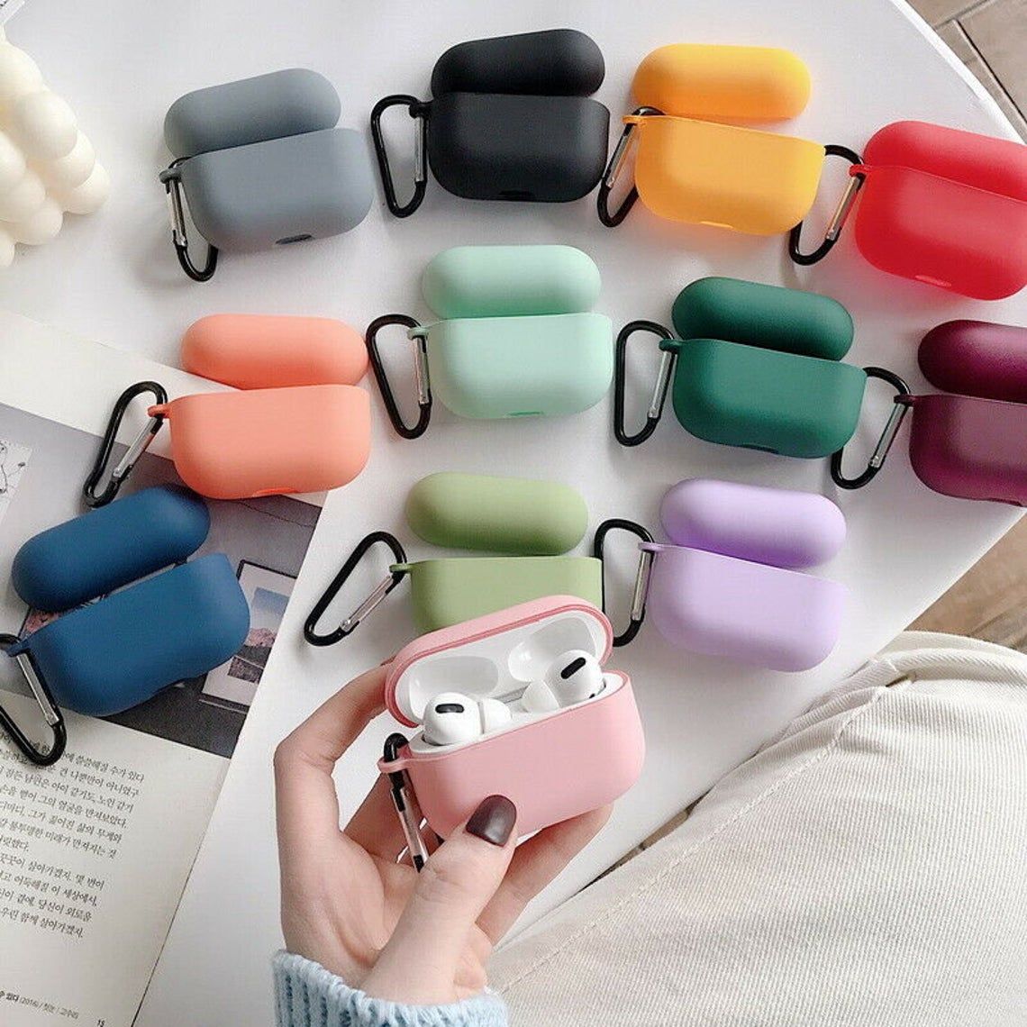 Funda Spigen para AirPods Pro inalámbricos en República Dominicana
