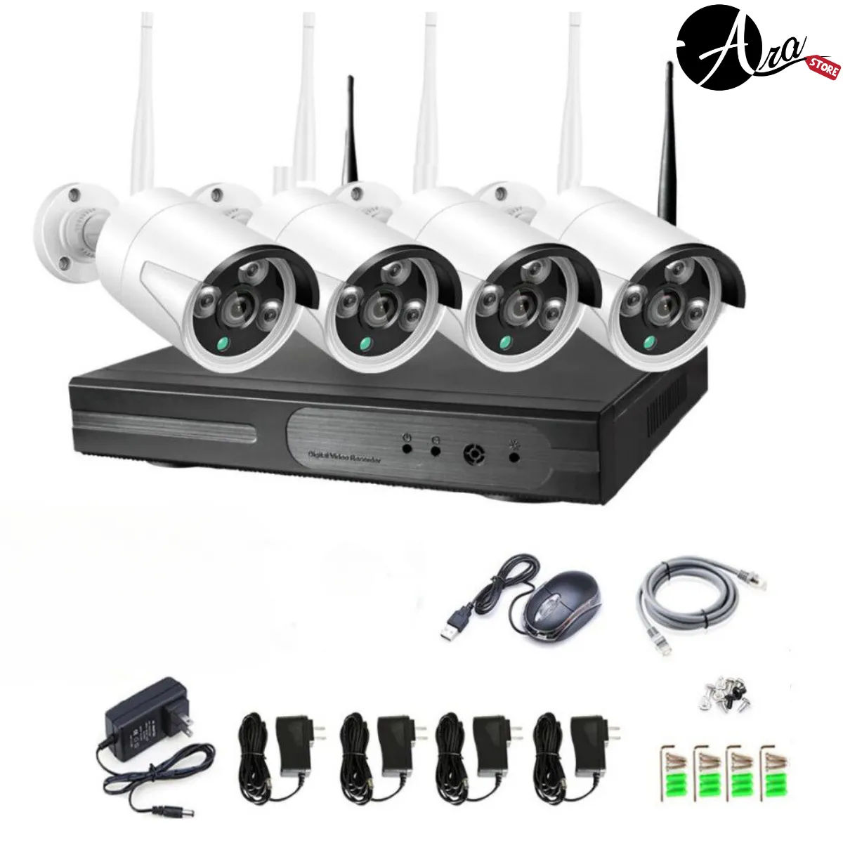 Hikvision DS-2CV2Q21FDJI-W Cámara Wifi Seguridad en República Dominicana