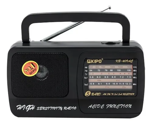 Radio portátil QFX AM/FM con USB en República Dominicana