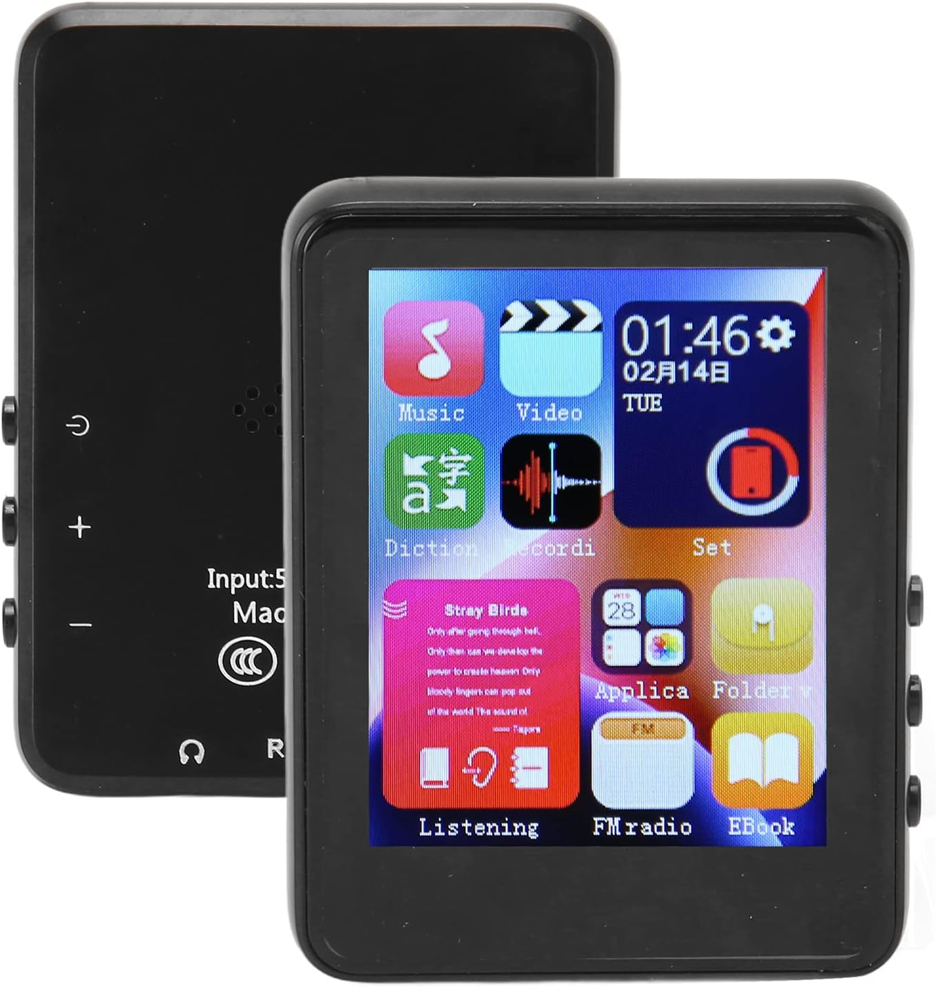 Reproductor Bluetooth MP4 MP3 con Radio FM Aiwa