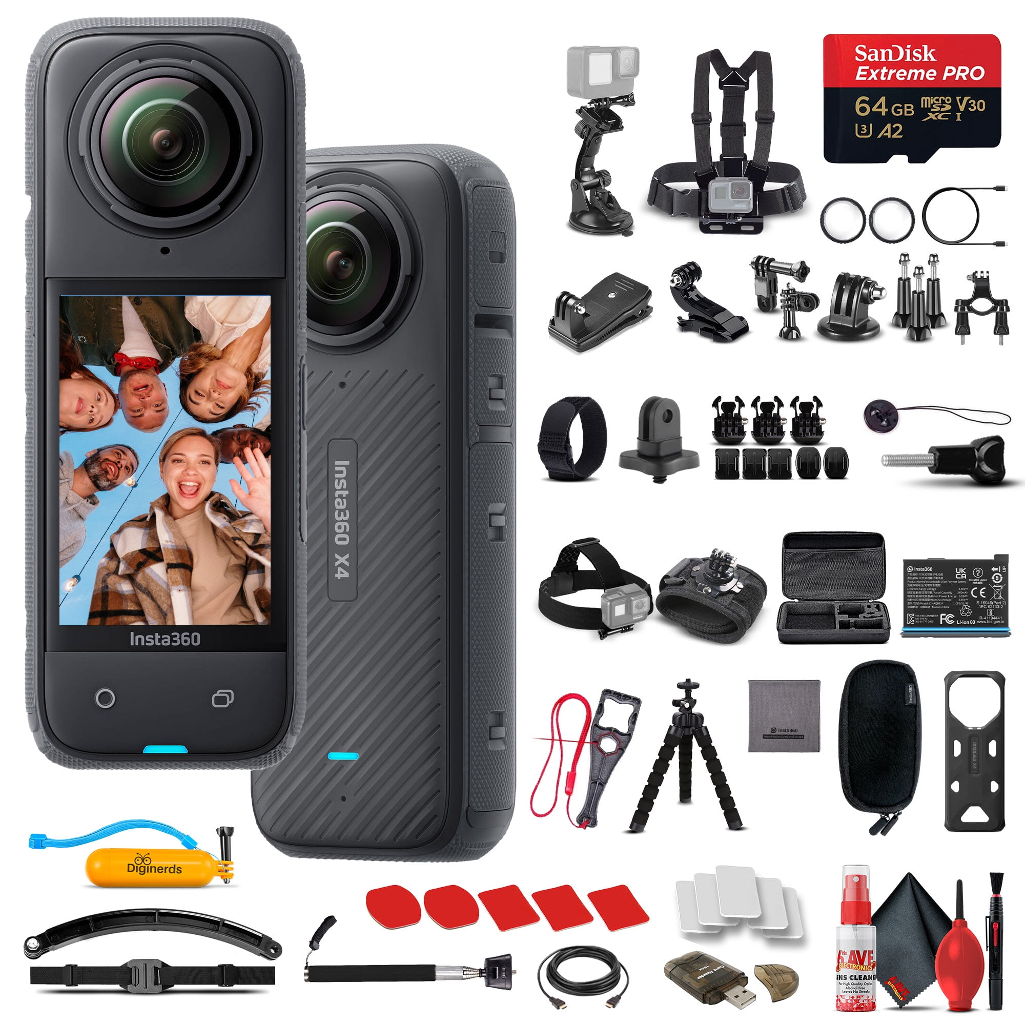 Insta360 X4 Cámara 360 Grados en República Dominicana