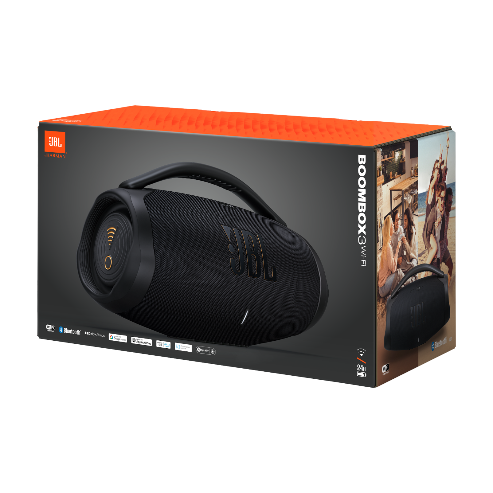 JBL Boombox 3 Bocina Portátil Resistente en República Dominicana