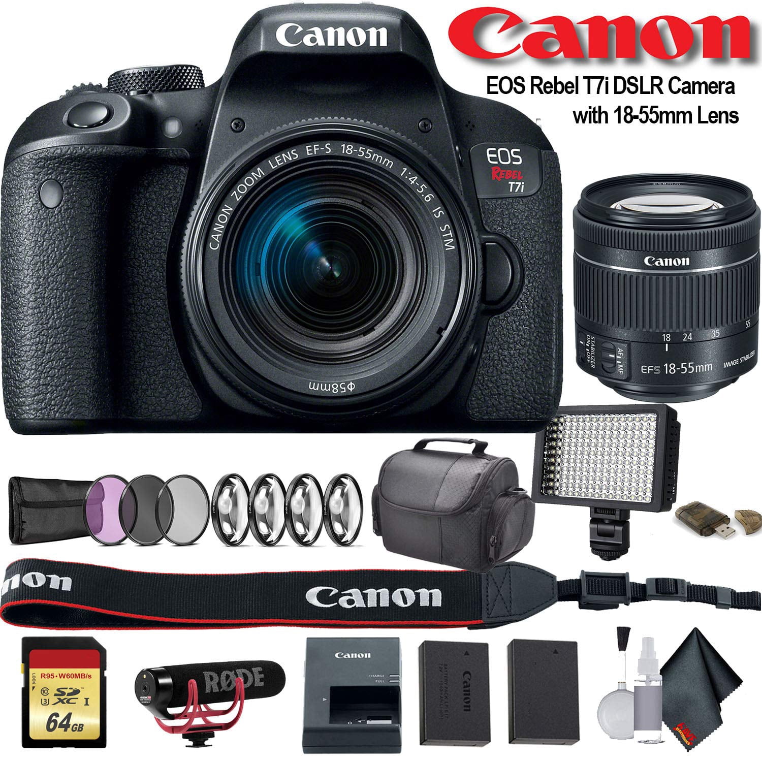 Canon EOS Rebel T7i cámara réflex digital