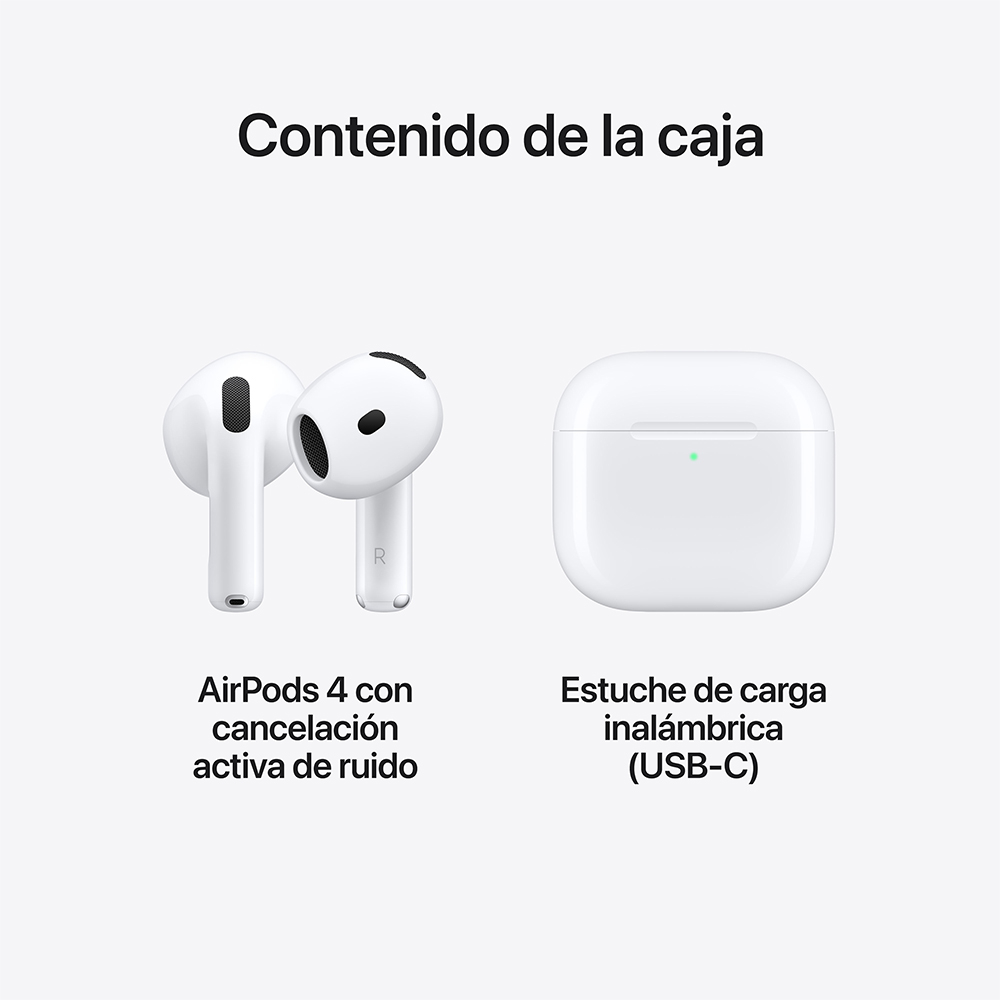 Apple AirPods Serie 4 con Cancelación