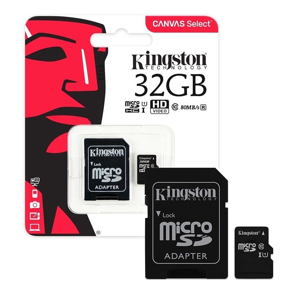 Kingston microSD 32GB Tarjeta de Memoria