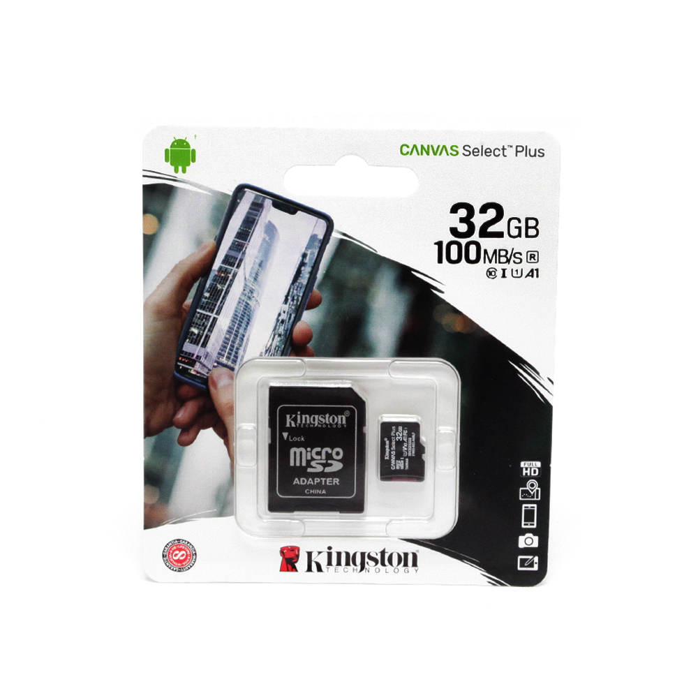Kingston microSD 32GB Tarjeta de Memoria en República Dominicana