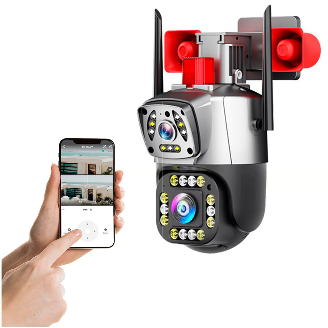 Cámara de Seguridad Wifi Doble Lente 2MP Full HD en República Dominicana