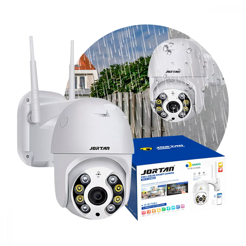 JORTAN Cámara Bombilla WiFi 1080P FHD en República Dominicana