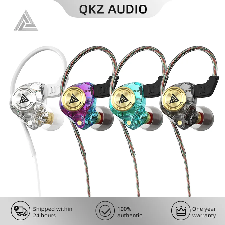Audífonos QKZ AK3 Monitor HiFi con Micrófono en República Dominicana