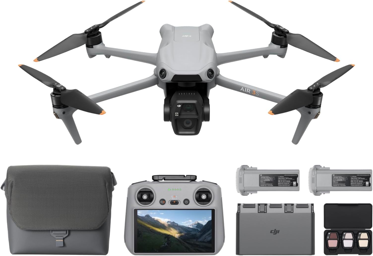 DJI Air 3S Combo Fly More RC2 en República Dominicana