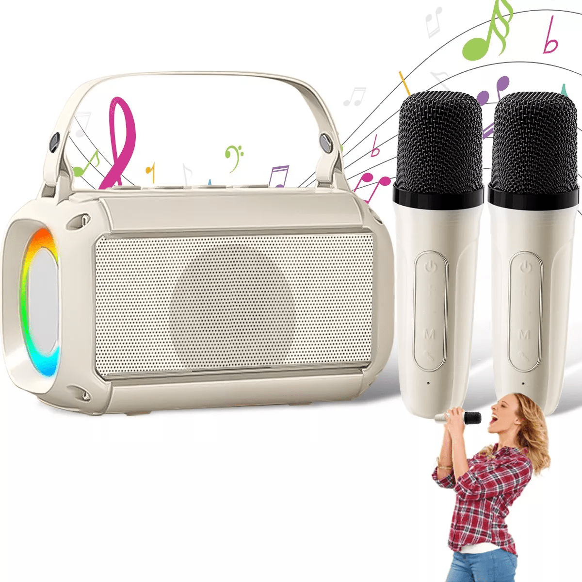 Bocina Karaoke Bluetooth Onn en República Dominicana