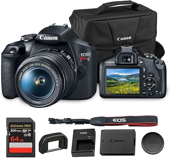 Canon Rebel T7 cámara con WiFi en República Dominicana