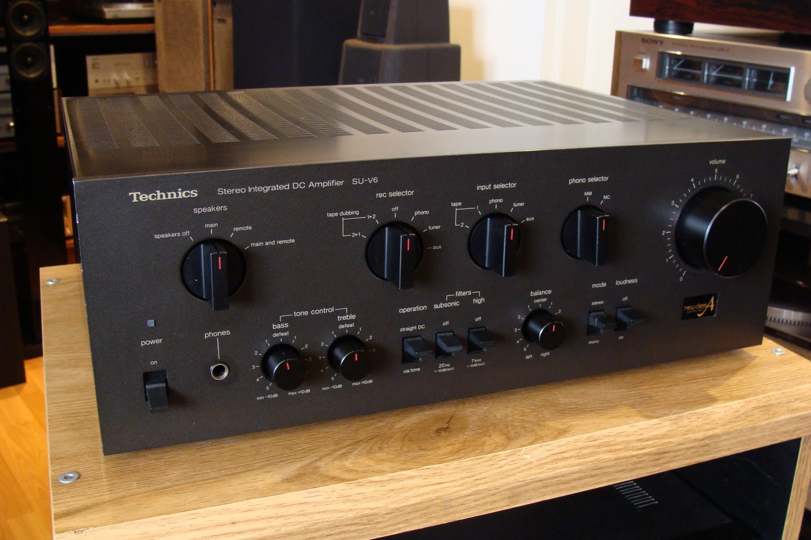 Technics Amplificador de Audio Modelo Clásico