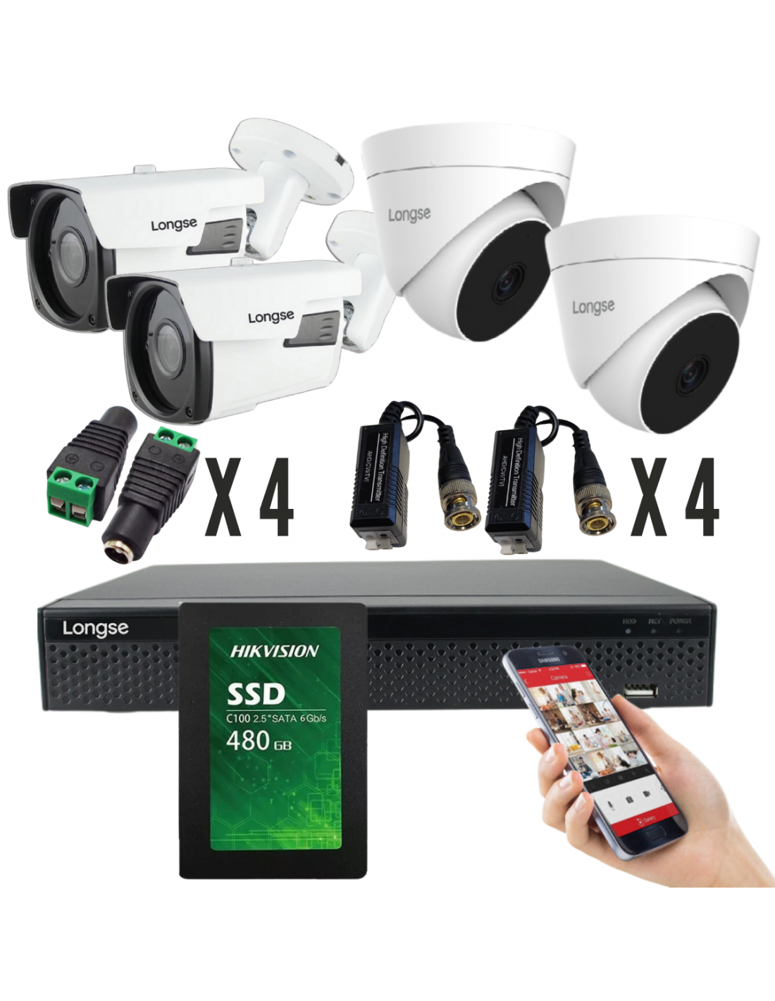 Hikvision DS-2CD2043G0-I cámara seguridad en República Dominicana