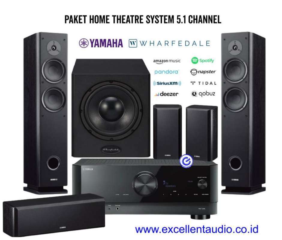 Yamaha NSSP1600 Sistema Home Theater en República Dominicana