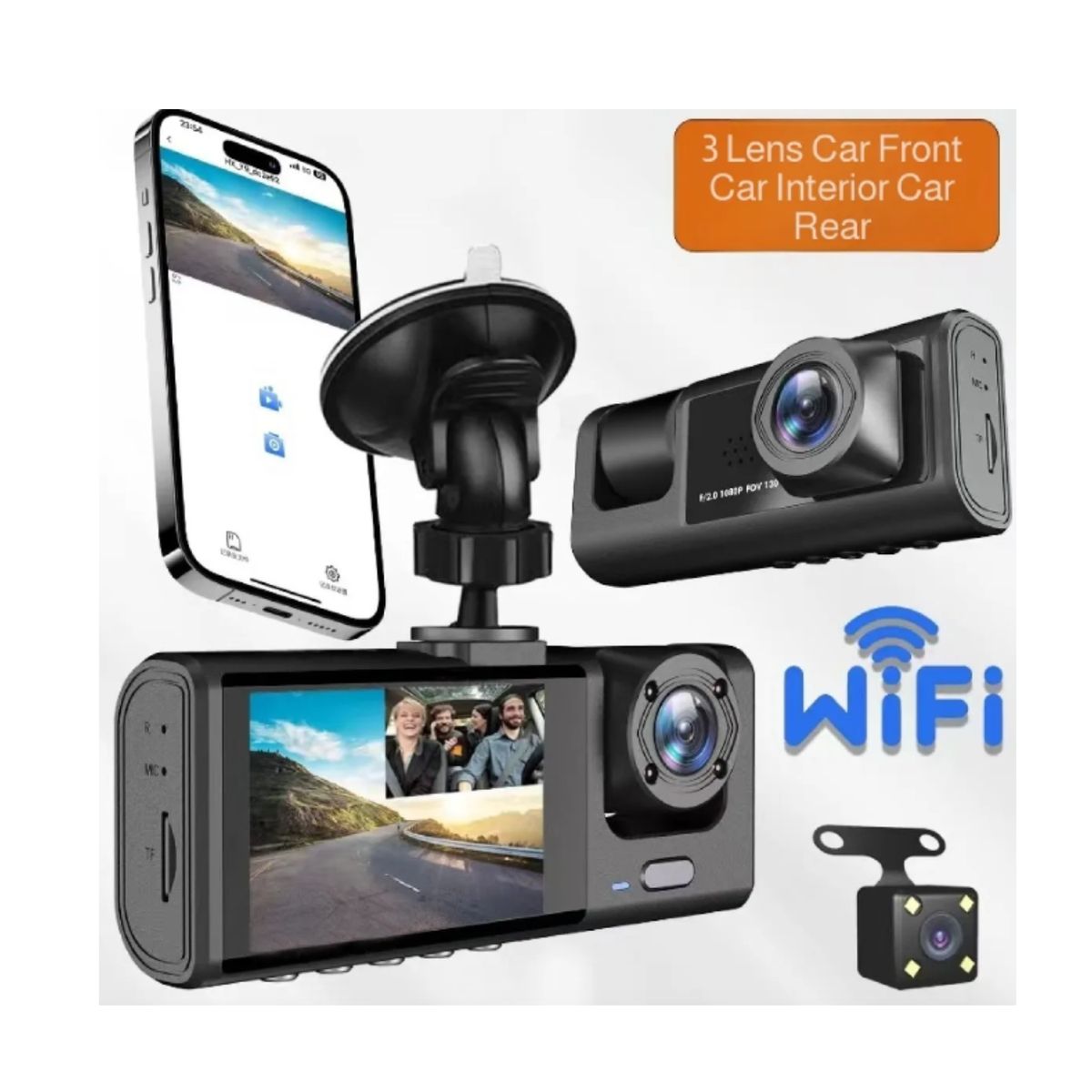 Cámara VIOFO A129 Pro 3 en 1 Full HD en República Dominicana