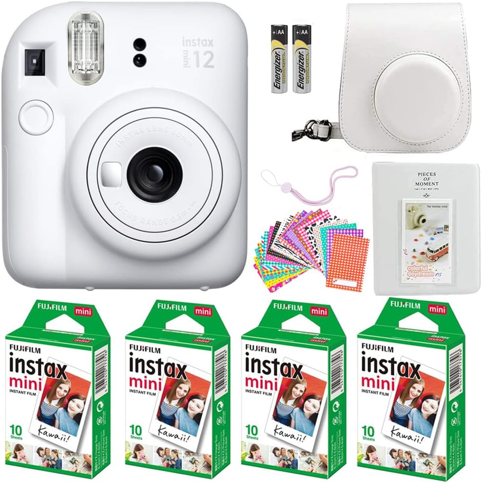 Fujifilm Instax Mini 12 Cámara Blanco Arcilla en República Dominicana