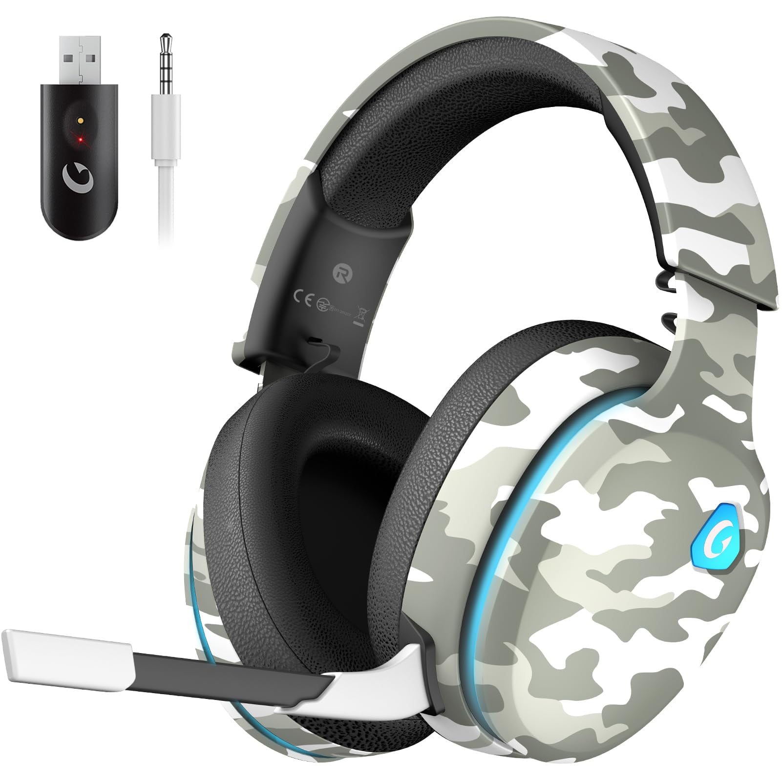 Auriculares inalámbricos gaming Gtheos Captain 300 en República Dominicana