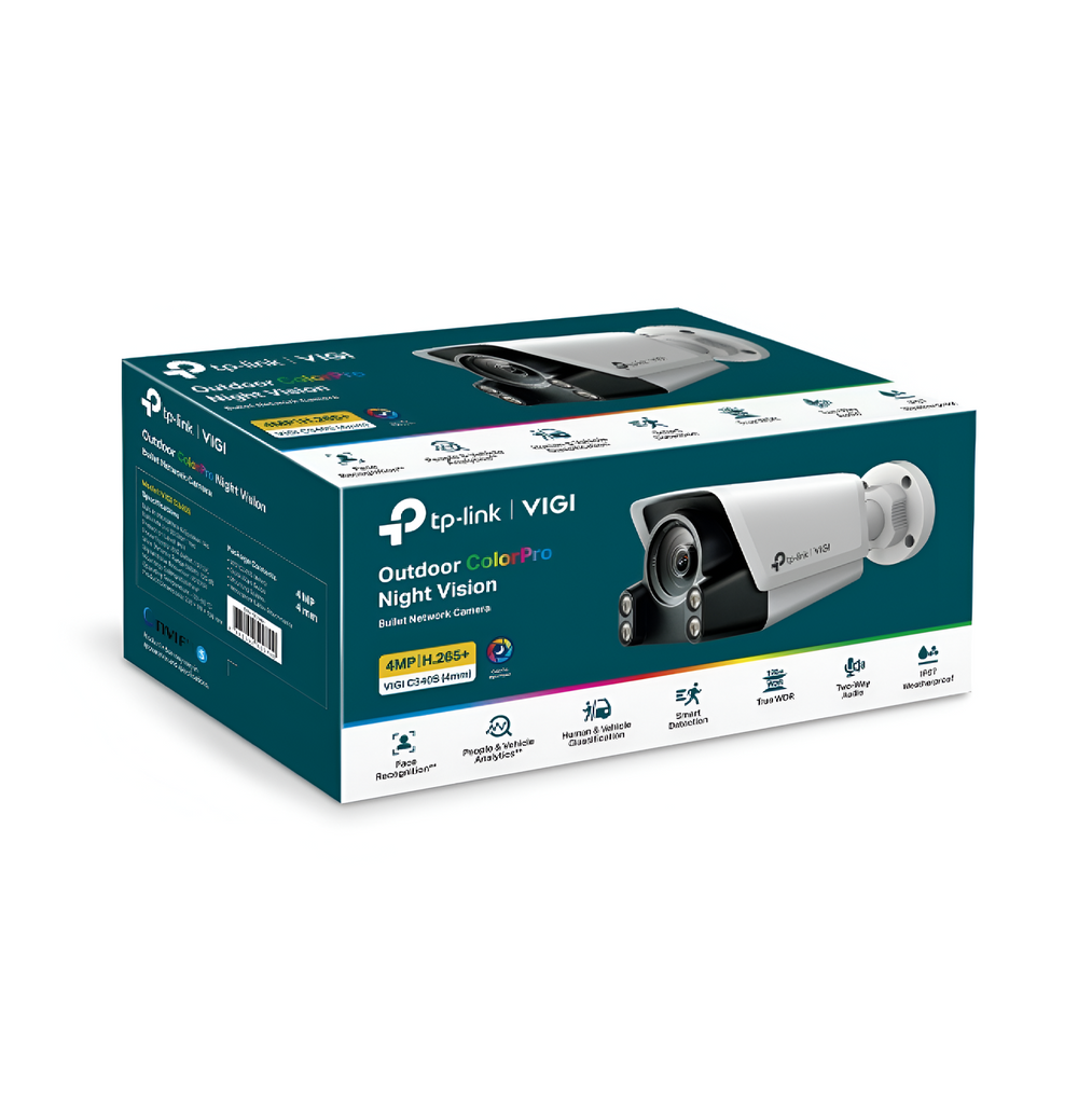 Cámara Bullet 4MP Ultra HD Marca en República Dominicana