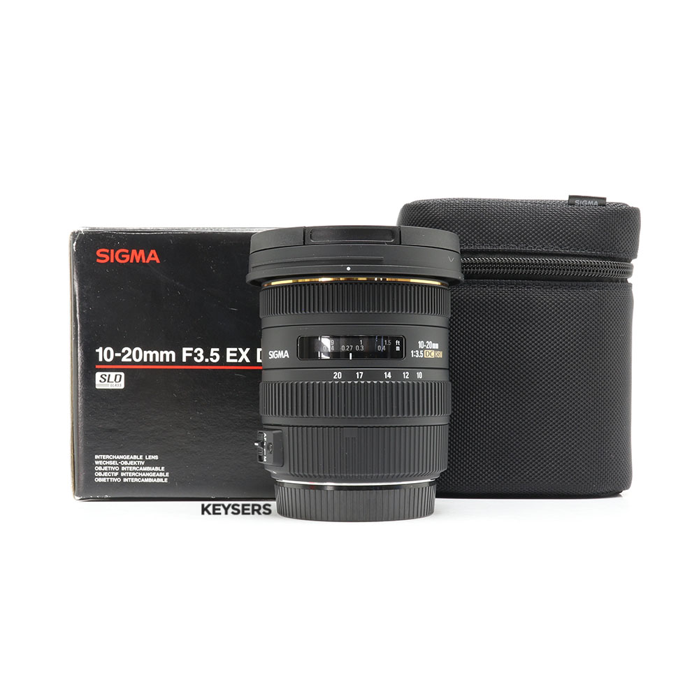 Sigma 10-20 mm f/3.5 EX DC HSM lente gran angular