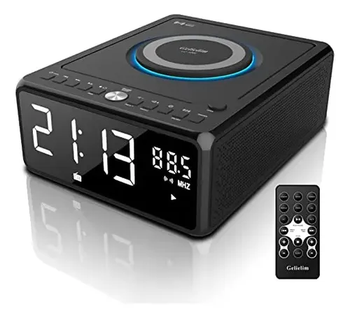 Bluetooth Radio CD Player FM Reloj JVC