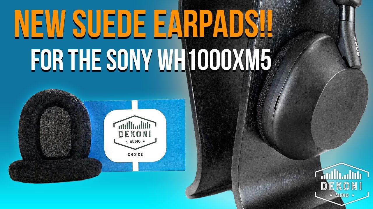 Dekoni Choice Suede Almohadillas Sony WH1000XM5 en República Dominicana