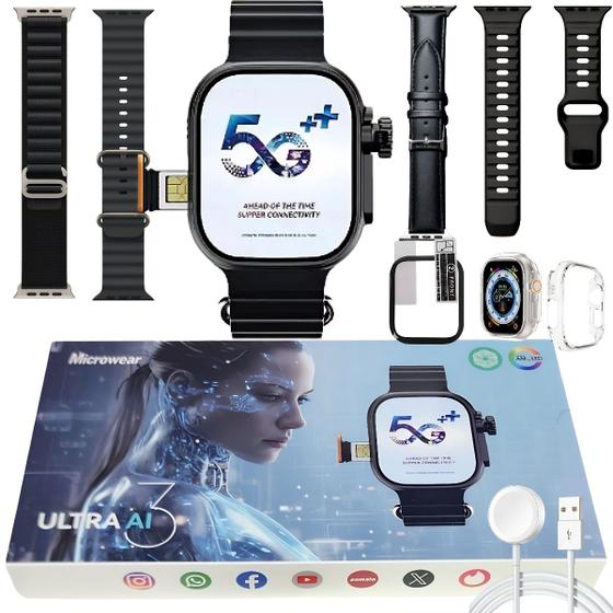 Smartwatch Ultra 3 Marca X en República Dominicana