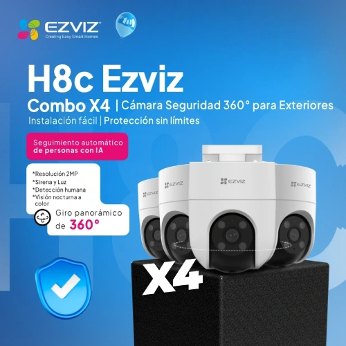 EZVIZ Cámaras Seguridad WiFi Full HD 1080P