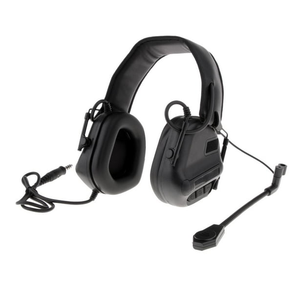 Audífonos ComunicacióN Audifon Modelo Negro