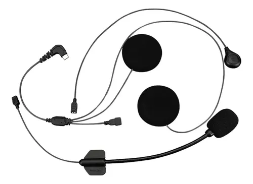 Intercomunicador para casco D Audífono Micrófono