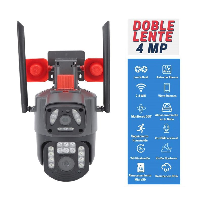 EZVIZ CSH3c Cámaras 3MP con Bocinas Woofer en República Dominicana