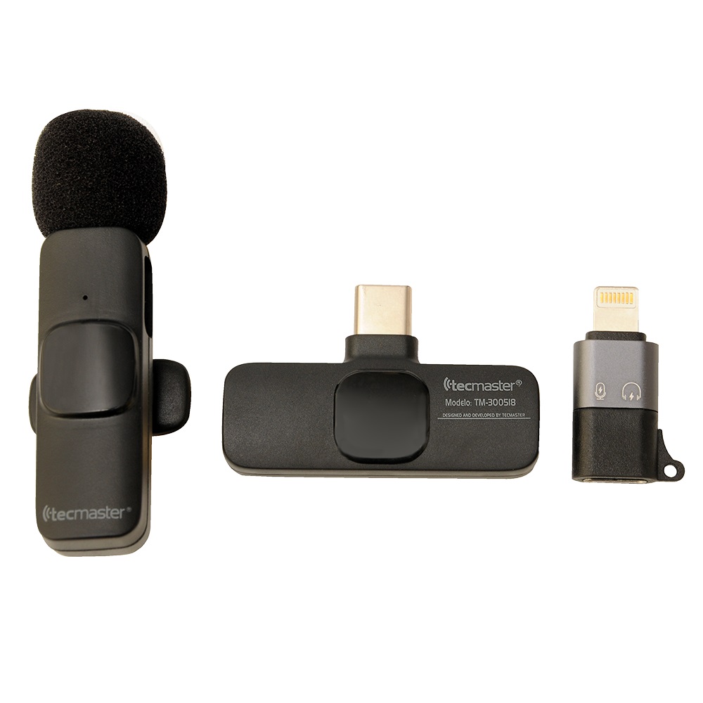 Micrófono inalámbrico AntClip para iPhone y Type-C