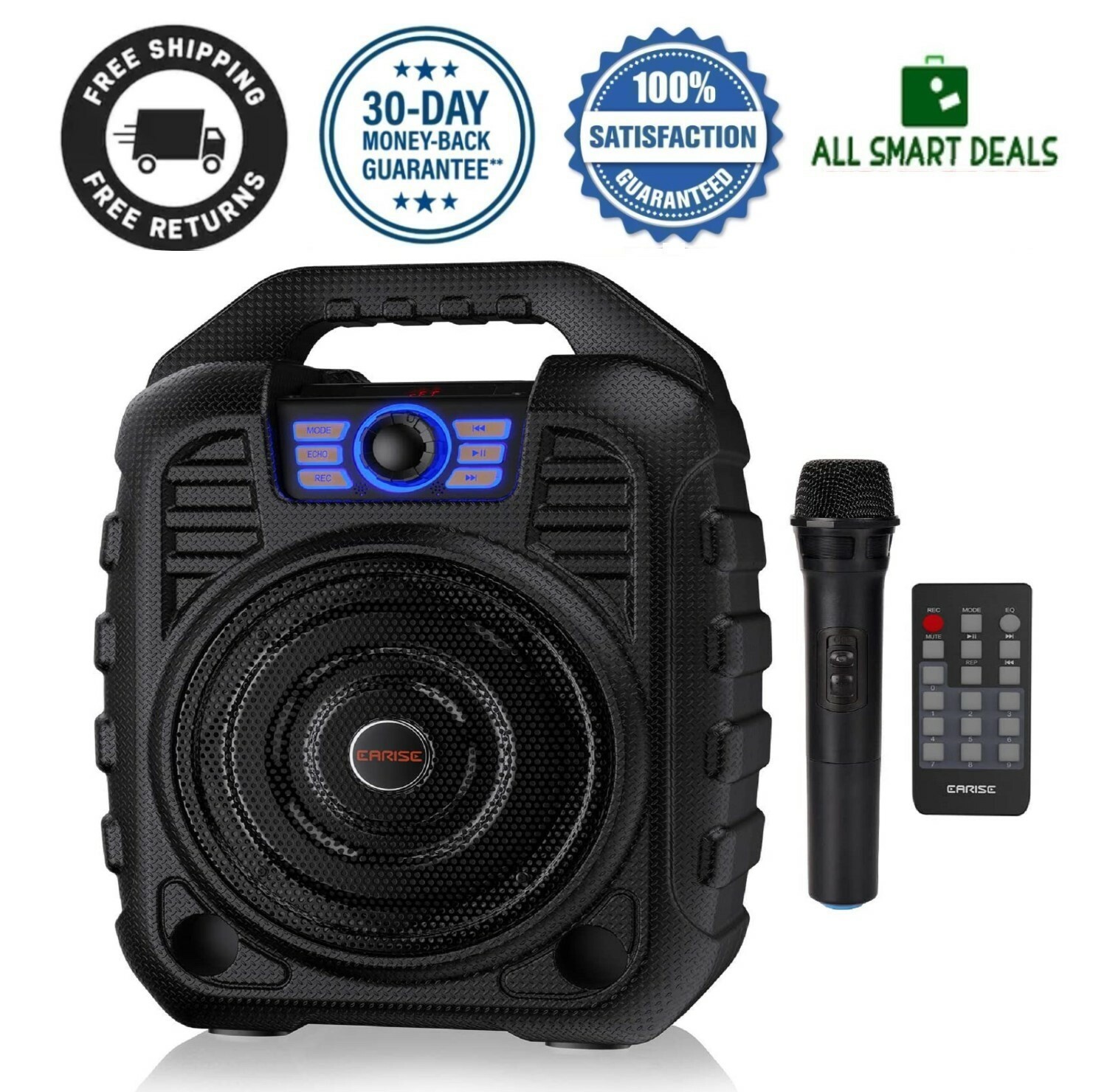 Bocina Bluetooth Full Bass P.M.P.O. 20000 en República Dominicana