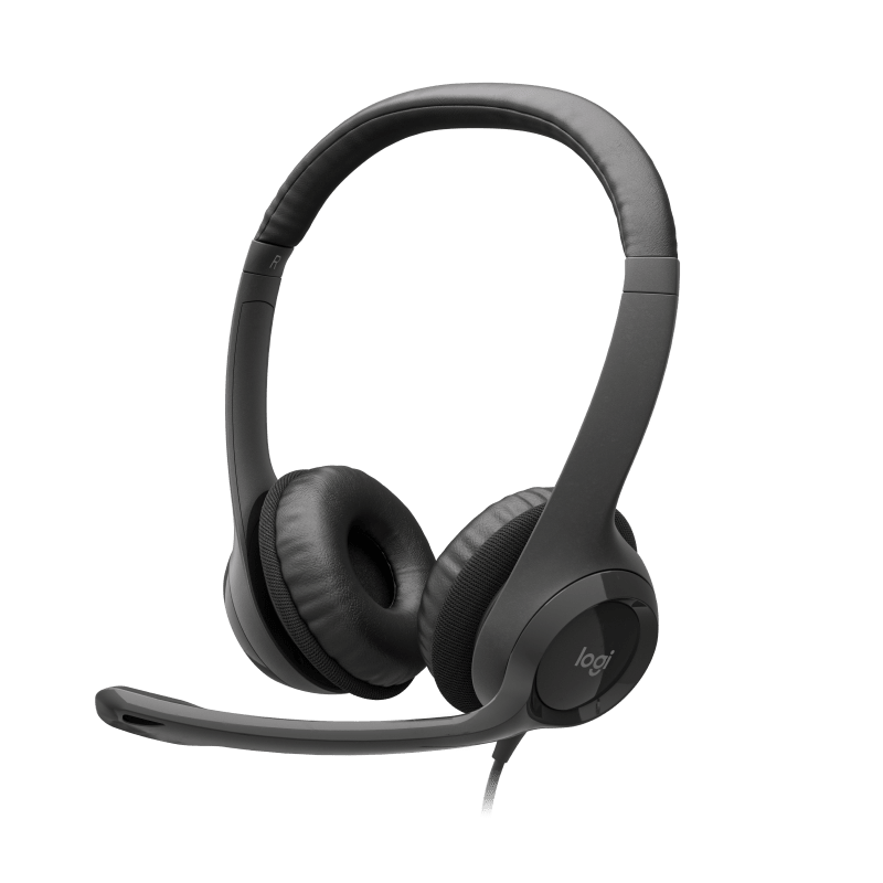 Auriculares USB Logitech H390 con Sonido Profesional en República Dominicana