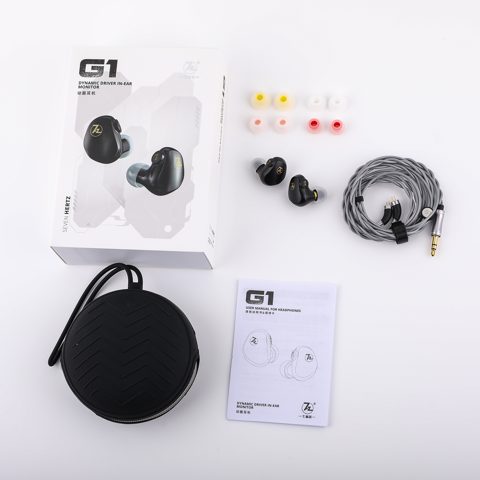 7Hz G1 Auriculares In Ear Monitor DD 10mm DLC