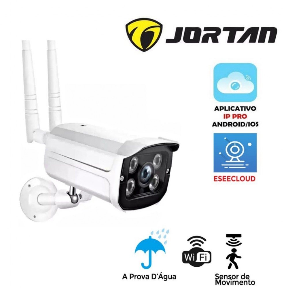 Cámara exterior wifi Jortan modelo 32878 en República Dominicana