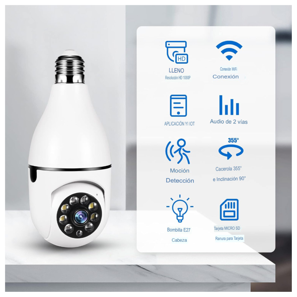 Xiaomi Mi PTZ 1080P Cámara WiFi Seguridad en República Dominicana