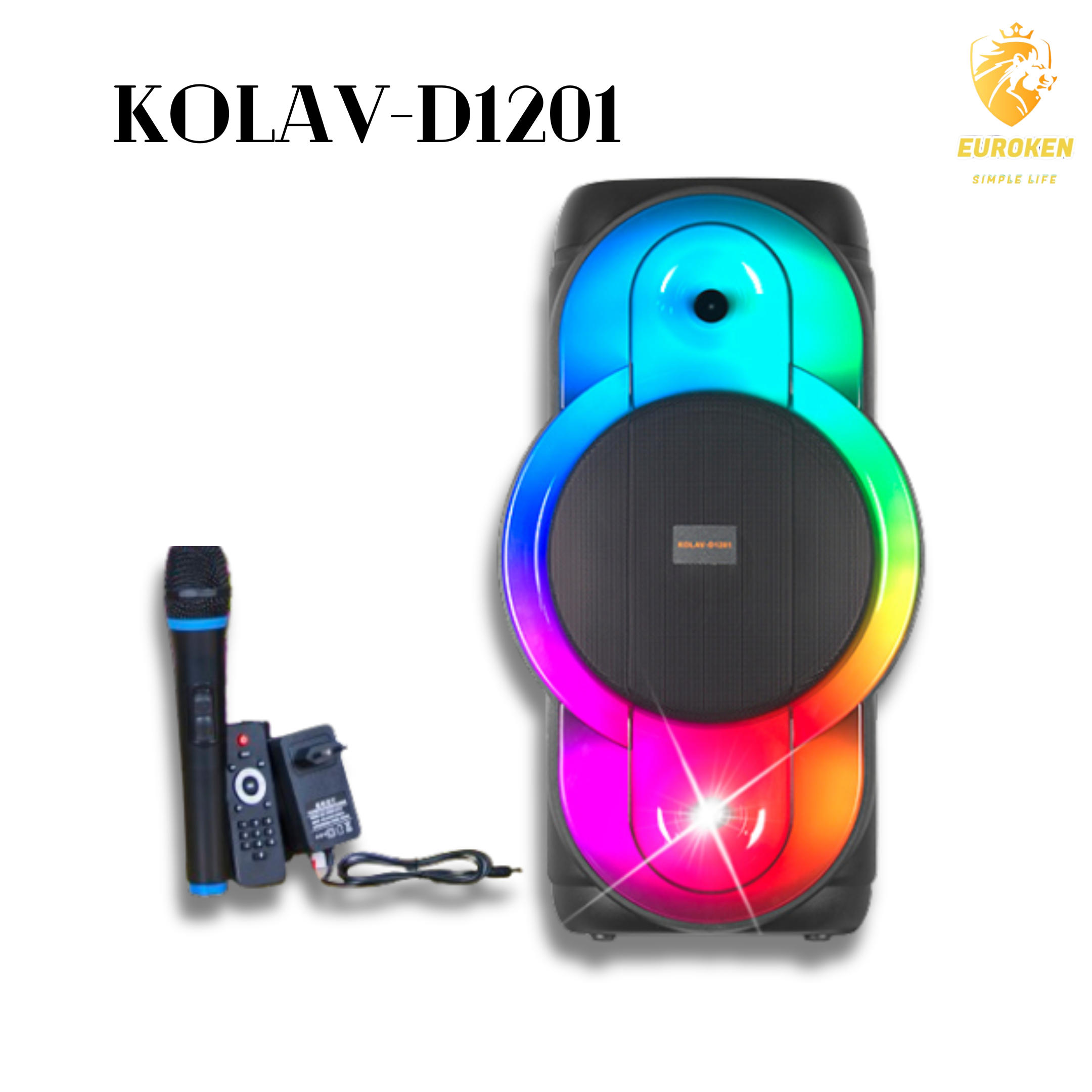 Kolav bocina portátil modelo básico en República Dominicana