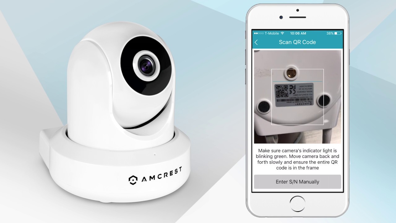 Amcrest Cámara Wifi PTZ 720HD