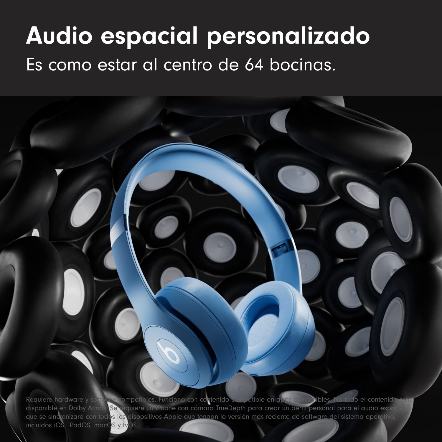 Beats Solo 4 Auriculares Azul y Negro