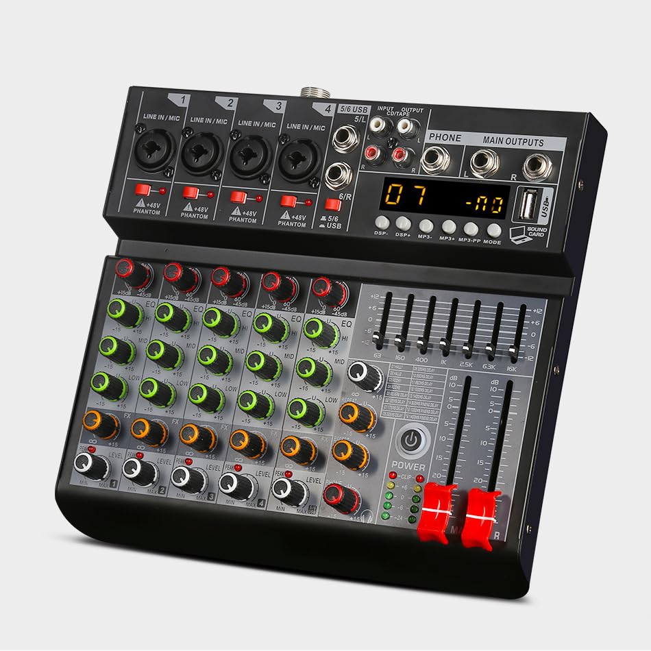 Tascam DM-4800 mezcladora de audio profesional en República Dominicana
