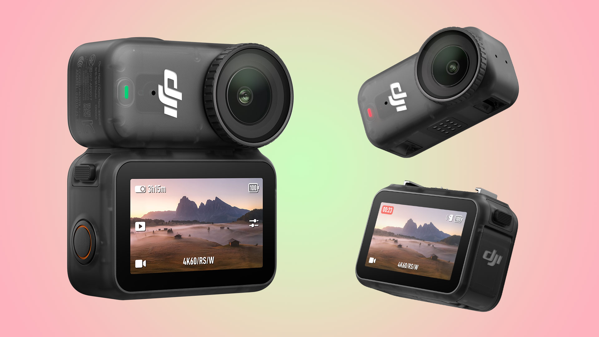 DJI Osmo Nano estabilizador portátil