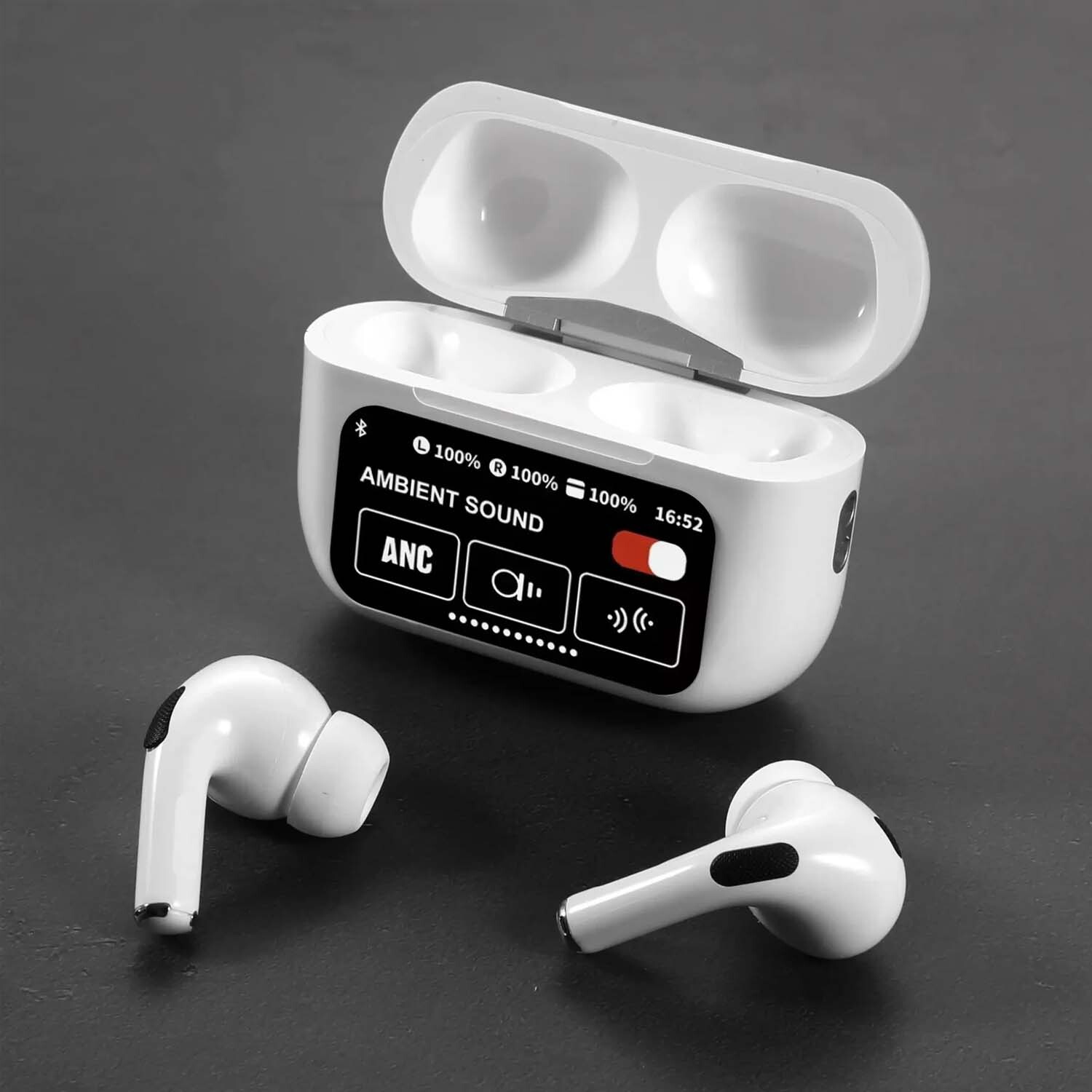 Audífonos Bluetooth A9 Pro con Pantalla LED en República Dominicana