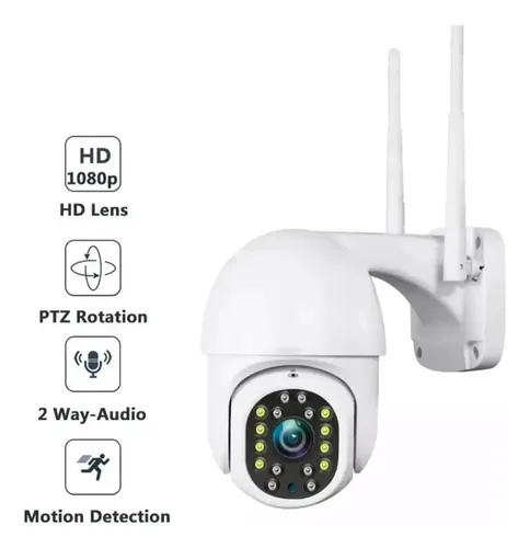 Hikvision PTZ Cámara de Seguridad Wifi 1080P en República Dominicana